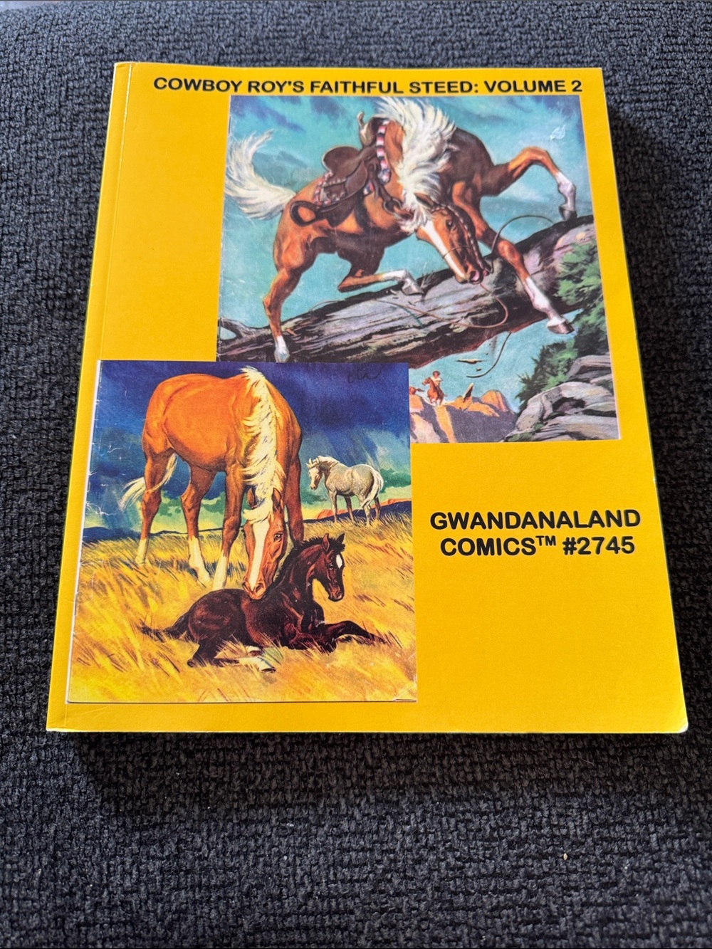 Cowboy Roy's Faithful Steed Vol. 2 Comic Book Roy Rogers Trigger